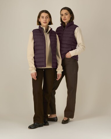 Stella Climber 2.0 - Die Damen-Weste - Red Brown - M bedrucken, Art.-Nr. STJW190C1161M