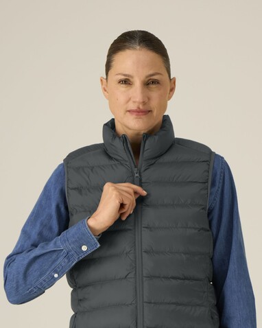 Stella Climber 2.0 - Die Damen-Weste - Anthracite - XL bedrucken, Art.-Nr. STJW190C2531X