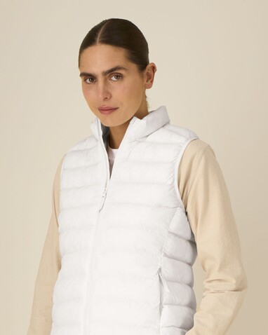 Stella Climber 2.0 - Die Damen-Weste - Off White - S bedrucken, Art.-Nr. STJW190C0181S