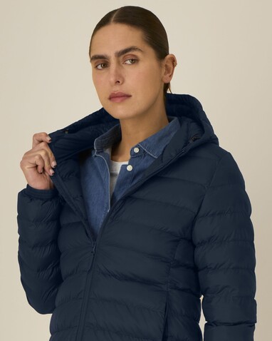 Stella Voyager 2.0 - Die wattierte Damen-Jacke - French Navy - S bedrucken, Art.-Nr. STJW191C7271S