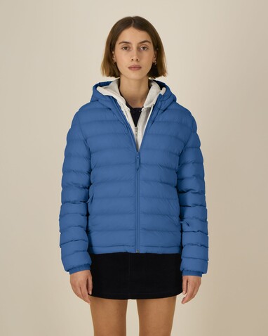 Stella Voyager 2.0 - Die wattierte Damen-Jacke - Mindful Blue - L bedrucken, Art.-Nr. STJW191C7291L