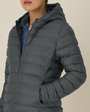 Stella Voyager 2.0 - Die wattierte Damen-Jacke - Anthracite - L bedrucken, Art.-Nr. STJW191C2531L
