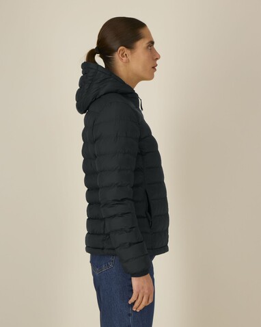 Stella Voyager 2.0 - Die wattierte Damen-Jacke - Black - L bedrucken, Art.-Nr. STJW191C0021L