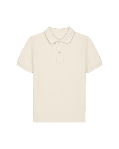 Mini Sprinter - Das Iconic Kinder-Polo - Natural Raw - 7-8/122-128cm bedrucken, Art.-Nr. STPK908C05407
