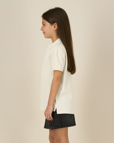 Mini Sprinter - Das Iconic Kinder-Polo - Natural Raw - 12-13/152-158cm bedrucken, Art.-Nr. STPK908C05412