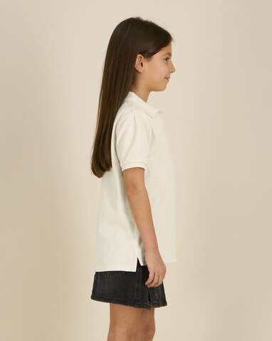 Mini Sprinter - Das Iconic Kinder-Polo - Natural Raw - 12-13/152-158cm bedrucken, Art.-Nr. STPK908C05412