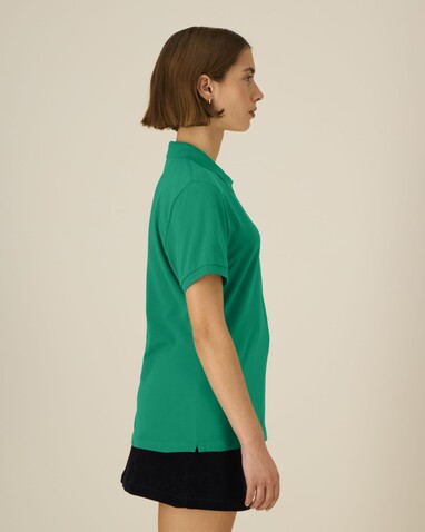 Stella Coaster - Das Damen-Polo - Verdant Green - S bedrucken, Art.-Nr. STPW977C1371S