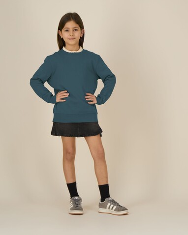 Mini Changer 2.0 - Das Iconic Kinder-Sweatshirt - Stargazer - 12-13/152-158cm bedrucken, Art.-Nr. STSK181C70212