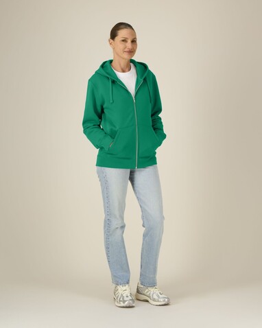 Mixer - Der Unisex-Zip-Hoodie - Verdant Green - M bedrucken, Art.-Nr. STSU205C1371M Mixer - Der Unisex-Zip-Hoodie - Verdant Green - M bedrucken, Art.-Nr. STSU205C1371M