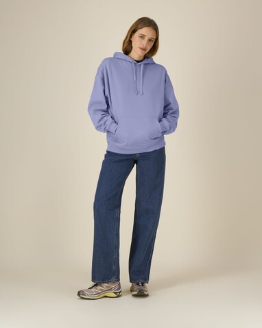 Slammer 2.0 - Der Oversized Unisex-Hoodie - Violet - L bedrucken, Art.-Nr. STSU209C1341L