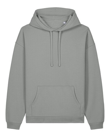Slammer 2.0 - Der Oversized Unisex-Hoodie - Misty Grey - L bedrucken, Art.-Nr. STSU209C1381L