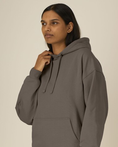 Slammer 2.0 - Der Oversized Unisex-Hoodie - Mocha - XL bedrucken, Art.-Nr. STSU209C1351X