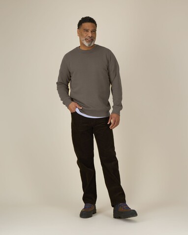 Roller - Das Rundhals-Unisex-Sweatshirt - Mocha - XL bedrucken, Art.-Nr. STSU868C1351X