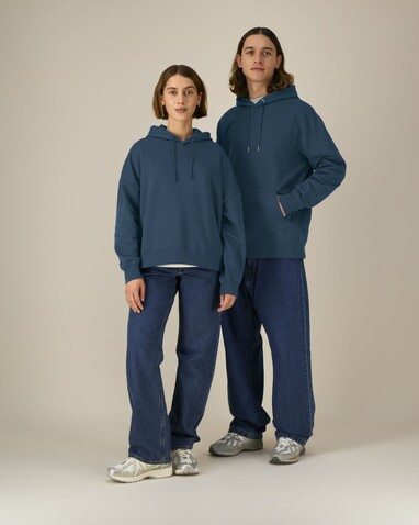 Stella Nora - Der Iconic Damen-Hoodie - Deep Teal - S bedrucken, Art.-Nr. STSW213C1361S
