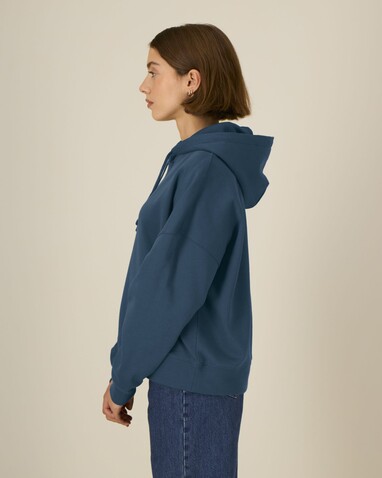 Stella Nora - Der Iconic Damen-Hoodie - Deep Teal - XL bedrucken, Art.-Nr. STSW213C1361X