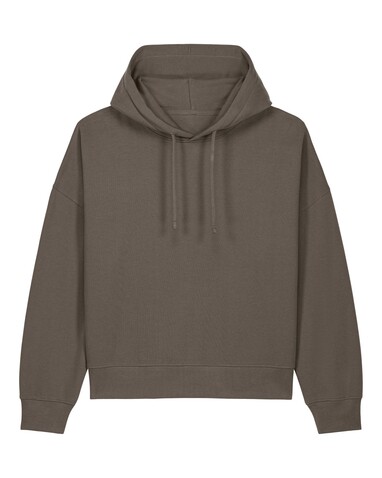 Stella Nora - Der Iconic Damen-Hoodie - Mocha - XXL bedrucken, Art.-Nr. STSW213C1352X