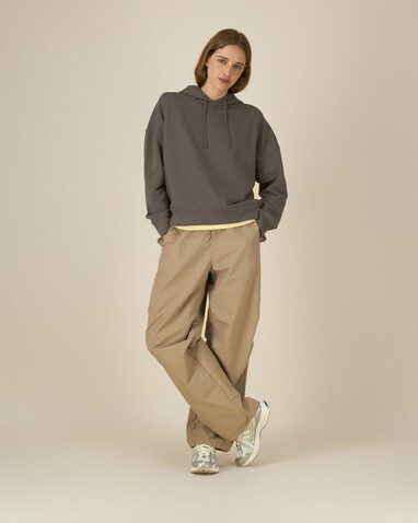 Stella Nora - Der Iconic Damen-Hoodie - Mocha - L bedrucken, Art.-Nr. STSW213C1351L