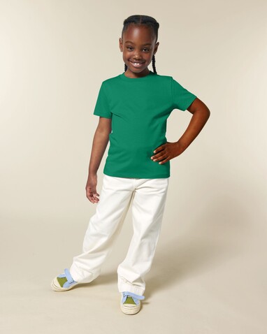 Mini Creator 2.0 - Das Iconic Kinder-T-Shirt - Verdant Green - 7-8/122-128cm bedrucken, Art.-Nr. STTK184C13707