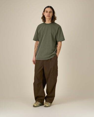 Freestyler Vintage - Das schwere Garment-Dyed Unisex-T-Shirt - G. Dyed Khaki - L bedrucken, Art.-Nr. STTU073C1091L