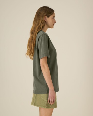 Freestyler Vintage - Das schwere Garment-Dyed Unisex-T-Shirt - G. Dyed Khaki - XXL bedrucken, Art.-Nr. STTU073C1092X