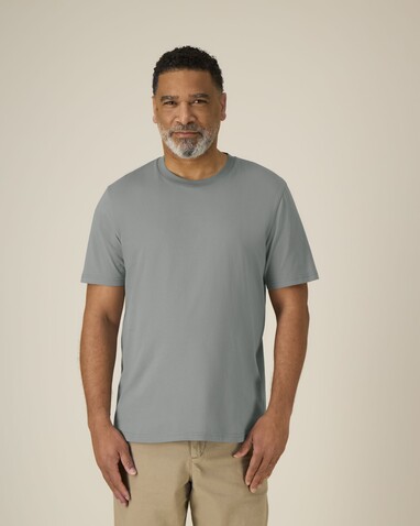 Creator 2.0 - Das Iconic Unisex-T-Shirt - Misty Grey - XL bedrucken, Art.-Nr. STTU169C1381X