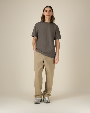 Sparker 2.0 - Das Relaxed Unisex-T-Shirt - Mocha - XS bedrucken, Art.-Nr. STTU171C135XS