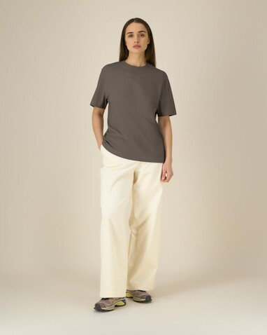 Sparker 2.0 - Das Relaxed Unisex-T-Shirt - Mocha - XS bedrucken, Art.-Nr. STTU171C135XS