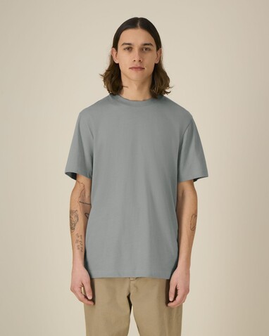 Sparker 2.0 - Das Relaxed Unisex-T-Shirt - Misty Grey - S bedrucken, Art.-Nr. STTU171C1381S Sparker 2.0 - Das Relaxed Unisex-T-Shirt - Misty Grey - S bedrucken, Art.-Nr. STTU171C1381S