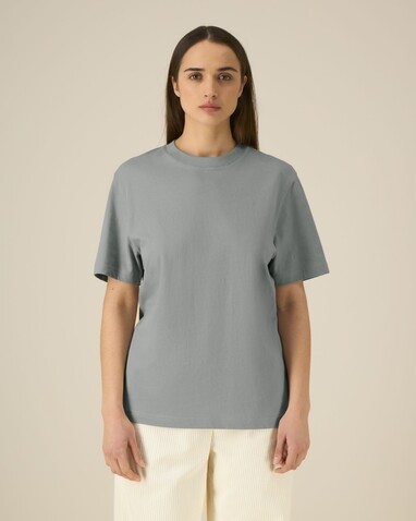 Sparker 2.0 - Das Relaxed Unisex-T-Shirt - Misty Grey - S bedrucken, Art.-Nr. STTU171C1381S Sparker 2.0 - Das Relaxed Unisex-T-Shirt - Misty Grey - S bedrucken, Art.-Nr. STTU171C1381S