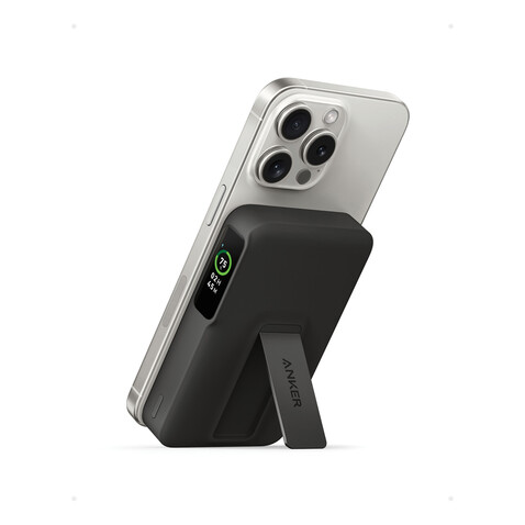 Anker MagGo QI2 magnetische Powerbank 10.000mah schwarz bedrucken, Art.-Nr. RBA1654G11 Anker MagGo QI2 magnetische Powerbank 10.000mah schwarz bedrucken, Art.-Nr. RBA1654G11