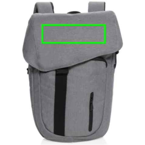 Osaka Rucksack grau bedrucken, Art.-Nr. P705.602