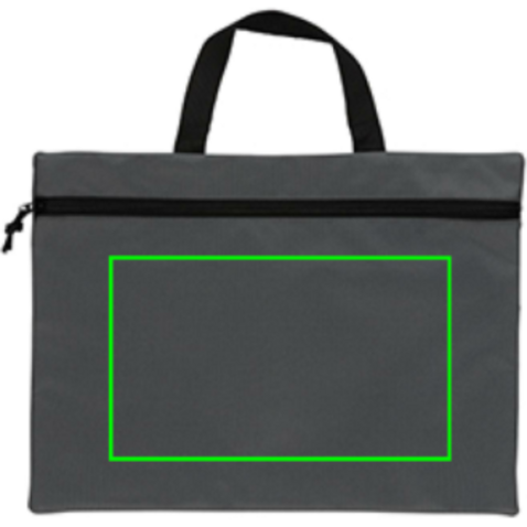 Impact AWARE™ Basic Dokumententasche anthrazit bedrucken, Art.-Nr. P729.282