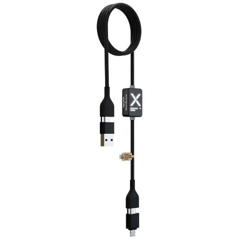SCX.design C32 60W Ladekabel mit Schalter und Leuchtlogo, schwarz bedrucken, Art.-Nr. 1PX21290 SCX.design C32 60W Ladekabel mit Schalter und Leuchtlogo, schwarz bedrucken, Art.-Nr. 1PX21290