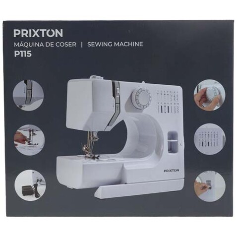 Prixton P115 Nähmaschine, weiss bedrucken, Art.-Nr. 1PA50201 Prixton P115 Nähmaschine, weiss bedrucken, Art.-Nr. 1PA50201