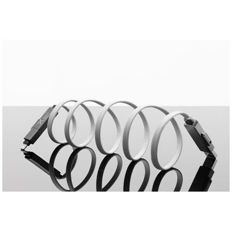 SCX.design C58 60 W magnetisches Flachladekabel, grau bedrucken, Art.-Nr. 1PX19682