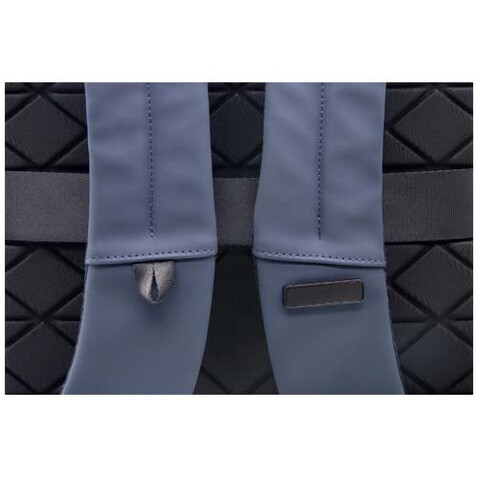 SCX.design L16 MagPack Recycelter Laptop-Rucksack, blau bedrucken, Art.-Nr. 1PX22052