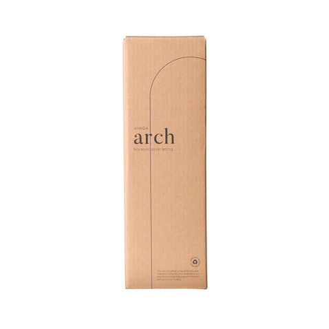 VINGA Arch 550ml Flasche aus RCS recyceltem PET transparent bedrucken, Art.-Nr. V4330700 VINGA Arch 550ml Flasche aus RCS recyceltem PET transparent bedrucken, Art.-Nr. V4330700