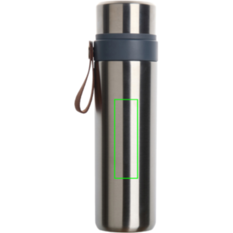 VINGA Tono RCS Thermoskanne mit zwei Bechern, 750ml Stahl bedrucken, Art.-Nr. V4300702