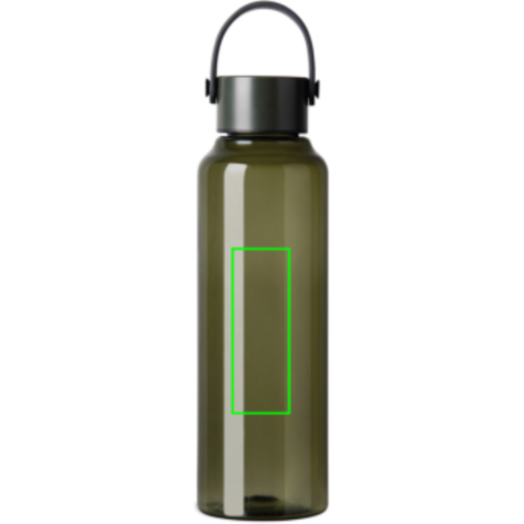 VINGA Baltimore RCS rPET-Flasche 550ml grün bedrucken, Art.-Nr. V4330607 VINGA Baltimore RCS rPET-Flasche 550ml grün bedrucken, Art.-Nr. V4330607