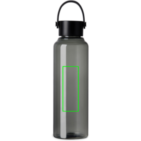 VINGA Baltimore RCS rPET-Flasche 550ml schwarz bedrucken, Art.-Nr. V4330601 VINGA Baltimore RCS rPET-Flasche 550ml schwarz bedrucken, Art.-Nr. V4330601