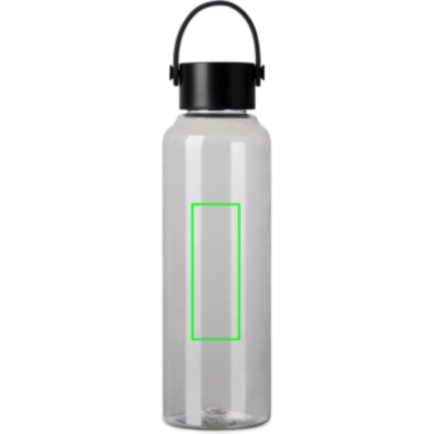 VINGA Baltimore RCS rPET-Flasche 550ml transparent bedrucken, Art.-Nr. V4330600