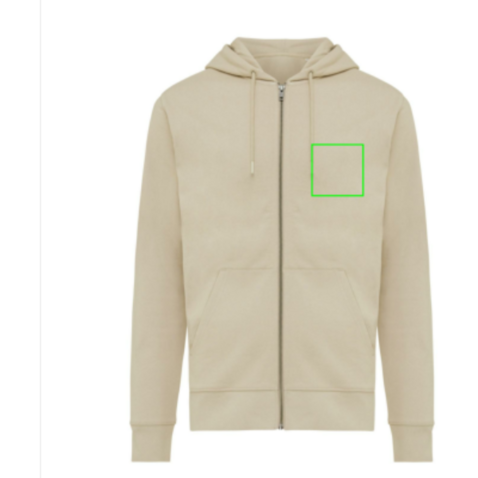 IQONIQ Abisko Zip-Kapuzenpullover aus recycelter Baumwolle desert bedrucken, Art.-Nr. T9600.006.XS IQONIQ Abisko Zip-Kapuzenpullover aus recycelter Baumwolle desert bedrucken, Art.-Nr. T9600.006.XS