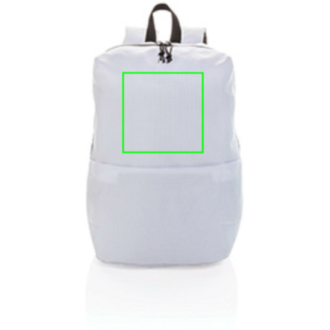 Casual Rucksack PVC-frei weiß bedrucken, Art.-Nr. P760.043