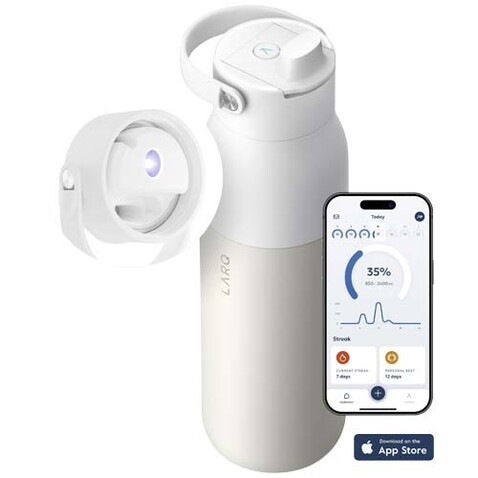 LARQ PureVisTM 2.0 1000 ml Flasche, weiss bedrucken, Art.-Nr. 10089801