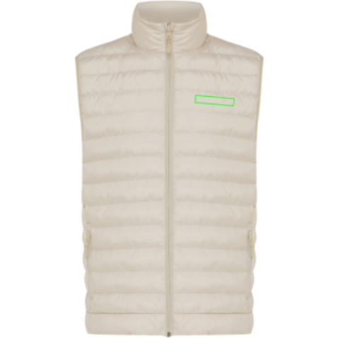 IQONIQ Meru Herren Bodywarmer aus recyceltem Polyester beige bedrucken, Art.-Nr. T1702.030.S IQONIQ Meru Herren Bodywarmer aus recyceltem Polyester beige bedrucken, Art.-Nr. T1702.030.S