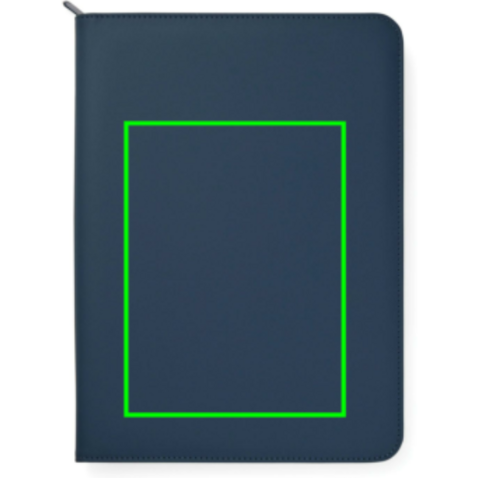 VINGA Baltimore RCS A4 Portfolio navy blau bedrucken, Art.-Nr. V7720125
