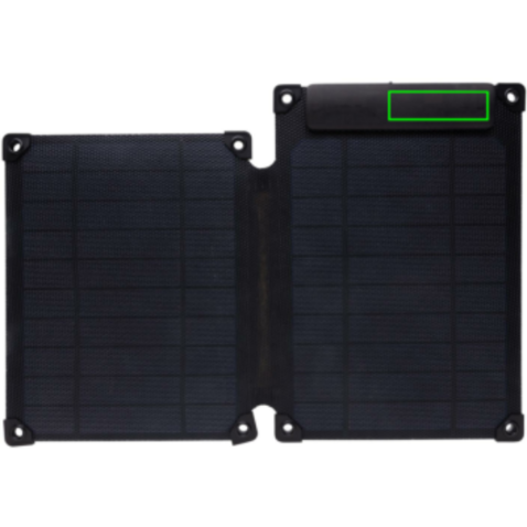 Solarpulse 10W tragbares Solarmodul aus RCS rPlastik schwarz bedrucken, Art.-Nr. P323.061 Solarpulse 10W tragbares Solarmodul aus RCS rPlastik schwarz bedrucken, Art.-Nr. P323.061