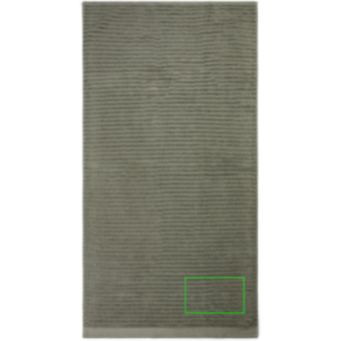 VINGA Landro 500gr/m² Handtuch, 4er Set grün bedrucken, Art.-Nr. V450017 VINGA Landro 500gr/m² Handtuch, 4er Set grün bedrucken, Art.-Nr. V450017