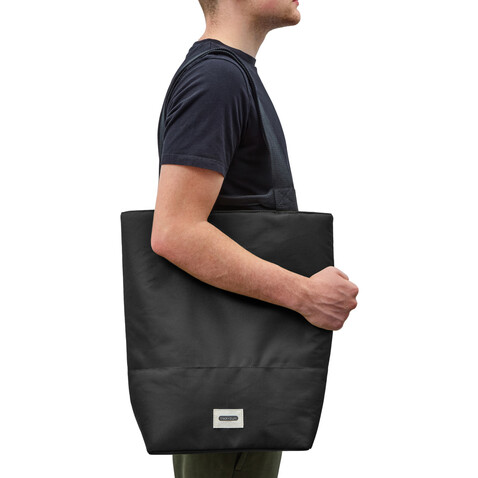 Black+Blum isolierte 16L Trage- & Kühltasche schwarz bedrucken, Art.-Nr. P439.1901 Black+Blum isolierte 16L Trage- & Kühltasche schwarz bedrucken, Art.-Nr. P439.1901