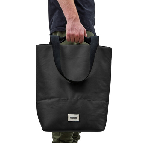 Black+Blum isolierte 16L Trage- & Kühltasche schwarz bedrucken, Art.-Nr. P439.1901 Black+Blum isolierte 16L Trage- & Kühltasche schwarz bedrucken, Art.-Nr. P439.1901